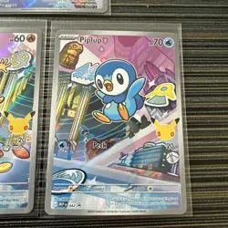 Pokemon 2026 First Partners Illustration Collection Promo Set - Sinnoh Starters - Image 4