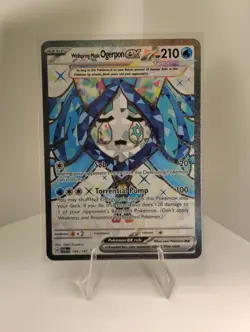 Pokemon Wellspring Mask Ogerpon EX 194/167 Holo Sv06 Twilight Masquerade 210HP … - Image 1