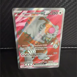 Pokemon Bloodmoon Ursaluna EX Full Art Holo 202/167 HP 260 Twilight Masquerade - Image 1