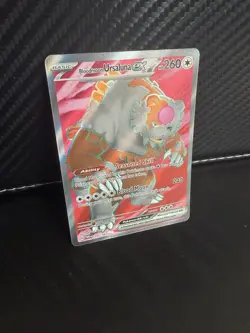 Pokemon Bloodmoon Ursaluna EX Full Art Holo 202/167 HP 260 Twilight Masquerade - Image 2