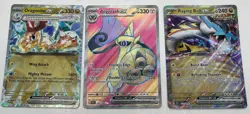 Pokemon Lot Of 9 Holo EX Variant Cards Scarlet & Violet Full Arts LP/NM - Image 3