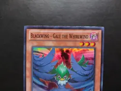 Yugioh - Blackwing - Gale the Whirlwind AP04-EN004 Super Rare - Image 2