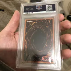 YUGIOH PSA 9 2002 Tribute to the Doomed MRD-057 Super Rare 1st Edition - Image 2