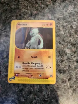 Machop 117/165 - Regular Common Pokemon Card - Expedition Base Set - PL p22 - Image 1