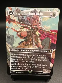 Brigid, Clachan's Heart (Borderless) 0285 Lorwyn Eclipsed Regular NM MTG - Image 1