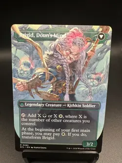 Brigid, Clachan's Heart (Borderless) 0285 Lorwyn Eclipsed Regular NM MTG - Image 2