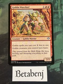 MTG Goblin Warchief Duel Decks: Speed vs. Cunning - Image 1