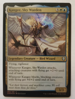1x Kangee, Sky Warden FOIL Commander Legends MTG Magic the Gathering NM - Image 1