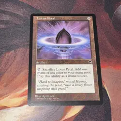 Lotus Petal X1 Mtg Tempest Nm - Image 1