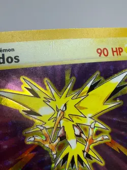 Zapdos Pokemon TCG Base Set 16/102 Holo 1999-2000 Wizards Base Set English - Image 3