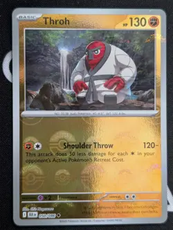 Pokemon TCG - Throh 050/086 50 - Uncommon Pokeball Holo - Black Bolt - NM - Image 1