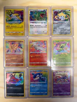 Pokemon Amazing Rare COMPLETE Set Lot of 9 Vivid Voltage & Shining Fates ALL PAC - Image 1