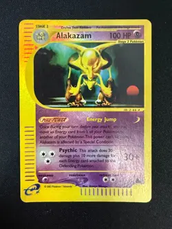 Alakazam - 2/144 - Rare - Reverse Holo Skyridge (MP) Pokemon - Image 1