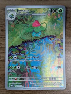 Pokemon TCG | Ivysaur - 167/165 | SV 151 Illustration Rare | English - NM - Image 1