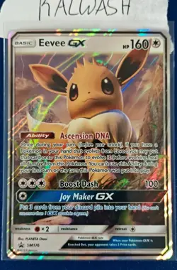 Pokemon Eevee GX TCG SM176 Sun & Moon Black Star Promo NM - Image 1