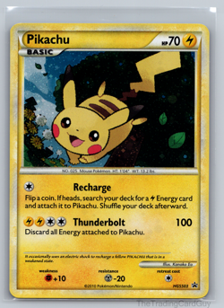 Pikachu - HGSS03 - Holo Rare - S&M Black Star Promo - Pokemon TCG - LP - Image 1