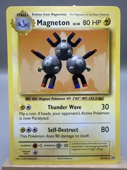 Pokemon 2016 XY Evolutions ~ Magneton #38/108 Rare Deck Exclusive Non Holo - Image 1
