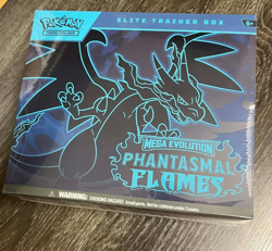 Pokemon Phantasmal Flames ETB Elite Trainer Box – Brand New Factory Sealed TCG - Image 1