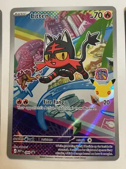 Pokemon 2026 First Partner Illustration Collection Series 1 Promos Set 43-45 #ML - Image 5