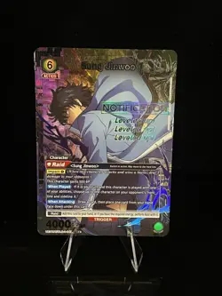 Union Arena Solo Leveling Sung Jinwoo UE07-049 SR* Alt Art - Image 1