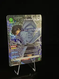 Union Arena Solo Leveling Sung Jinwoo UE07-049 SR* Alt Art - Image 2