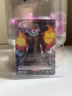 Tusk (U*) UE17BT/SLG-1-031 Solo Leveling Union Arena NM Ultra Rare - Image 2