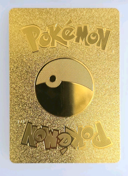 Pokemon Charizard V 522hp Gold Foil Fan Art Collector Card TCG - Image 2