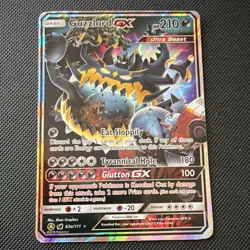 Pokemon Guzzlord GX Ultra Beast Full Art Alternate Art Promo Holo 063A/111 Card - Image 2
