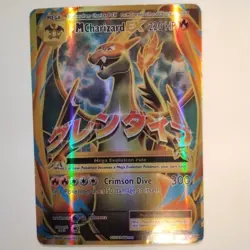 Pokemon TCG Mega M Charizard EX Evolutions Holo Full Art Ultra Rare Card 101/108 - Image 2