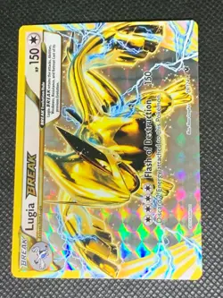 Lugia BREAK 79/124 - Fates Collide Pokemon Card - NM - Image 1
