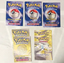 Pokemon Trading Card Game Rulebooks Card Lists Wizards of the Coast 1999 Vintage - Image 1