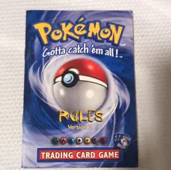 Pokemon Trading Card Game Rulebooks Card Lists Wizards of the Coast 1999 Vintage - Image 4