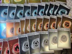 TCG Pokemon 151 Cosmos Holo Energy 66 card Lot With Swirls - Image 5