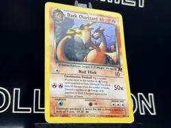 Dark Charizard 4/82 Holo Rare Team Rocket Pokemon Card HP WOTC - Image 4