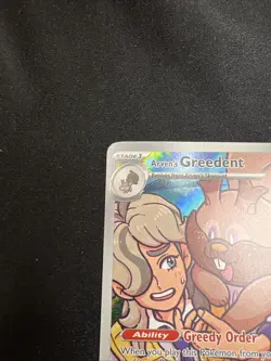Arven's Greedent 205/182 SV10: Destined Rivals Illustration Rare Pokemon Card - Image 3