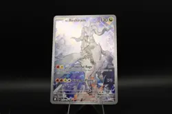 Pokemon N's Reshiram Illustration Rare Full Art Holo Card SV09 167/159 - Image 1