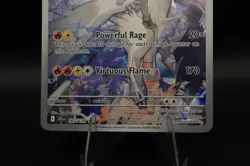 Pokemon N's Reshiram Illustration Rare Full Art Holo Card SV09 167/159 - Image 3