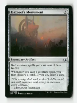 Hazoret's Monument - Amonkhet - #229 - Non-Foil - NM - MTG - Image 1