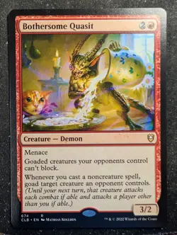 Bothersome Quasit - Commander Legends Battle for Baldur's Gate (MTG) - Image 1