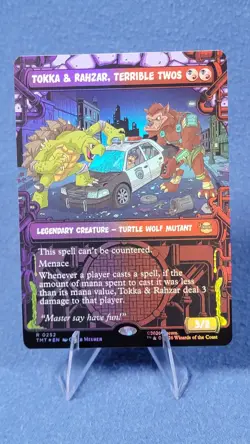 Tokka & Rahzar, Terrible Twos - 252 - MTG: Teenage Mutant Ninja Turtles - Foil - Image 2