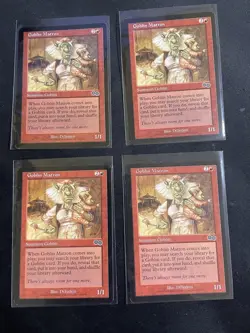 MtG 4x Goblin Matron Urza’s Saga Magic The Gathering (Goblin) - Image 1