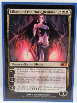 MTG Liliana of the Dark Realms Magic 2013 (M13) Regular Mythic NM - Image 1
