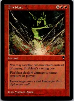 Fireblast Visions NM Normal - Image 1