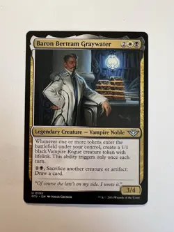 Baron Bertram Graywater - MTG Outlaws of Thunder Junction - NM - Image 1