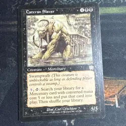 2X MTG Magic the Gathering Cateran Slaver (125/350) Mercadian Masques MP - Image 1