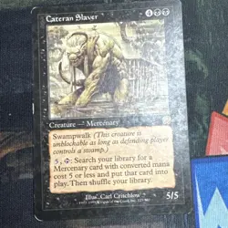 2X MTG Magic the Gathering Cateran Slaver (125/350) Mercadian Masques MP - Image 2
