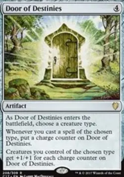 MTG Door of Destinies, Light Play, English Commander 2017 - Image 1