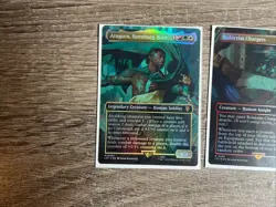 MTG *Aragorn, Hornburg Hero Foil X1* (NM) Lord of the Rings Commander Magic Lot - Image 2