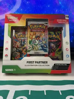 Pokemon First Partner Illustration Collection Series 1 Box 3 Promo Cards 2 BP - Image 1