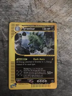 Pokemon TCG Tyranitar Expedition 66/165 Non Holo LP - Image 1